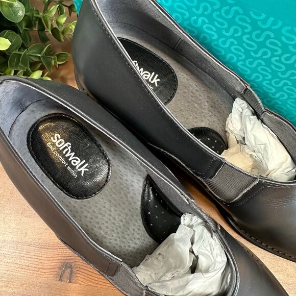 Softwalk Women's Fargo Boots Dark Grey Size 10 Narrow - Picture 5 of 9